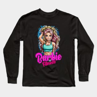 Barbi Setting the Trend for Healthy Living Long Sleeve T-Shirt